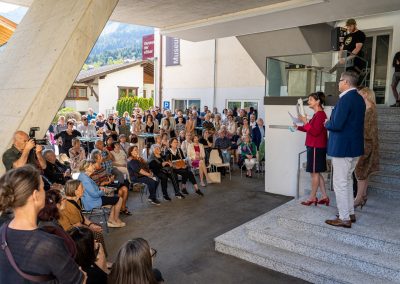 Ansprache bei der Matinee Erinnerungen an Äthiopien© Markus Ocvirk